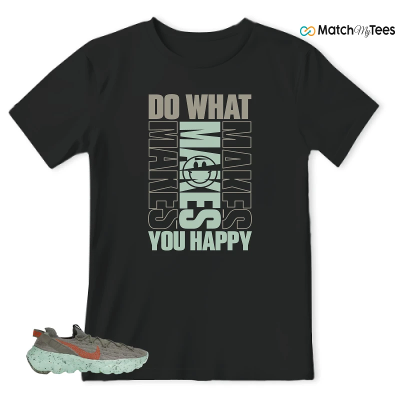 NIKE SPACE HIPPIE 04 GREEN GLOW SNEAKER Matching Tees t-shirt
