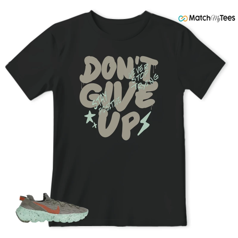 NIKE SPACE HIPPIE 04 GREEN GLOW SNEAKER Matching Tees t-shirt