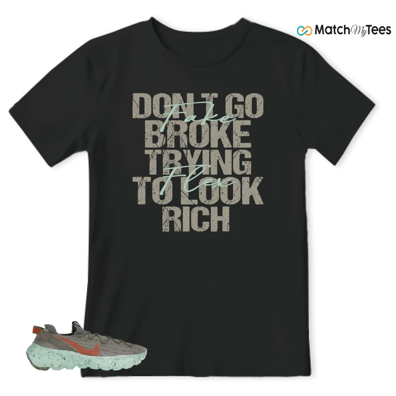 NIKE SPACE HIPPIE 04 GREEN GLOW SNEAKER Matching Tees t-shirt