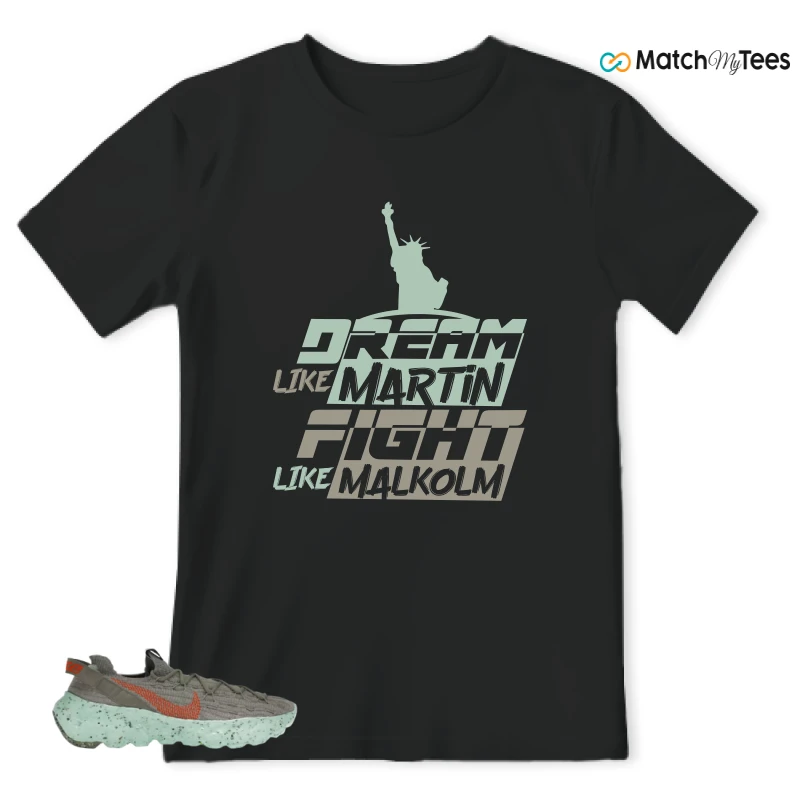 NIKE SPACE HIPPIE 04 GREEN GLOW SNEAKER Matching Tees t-shirt