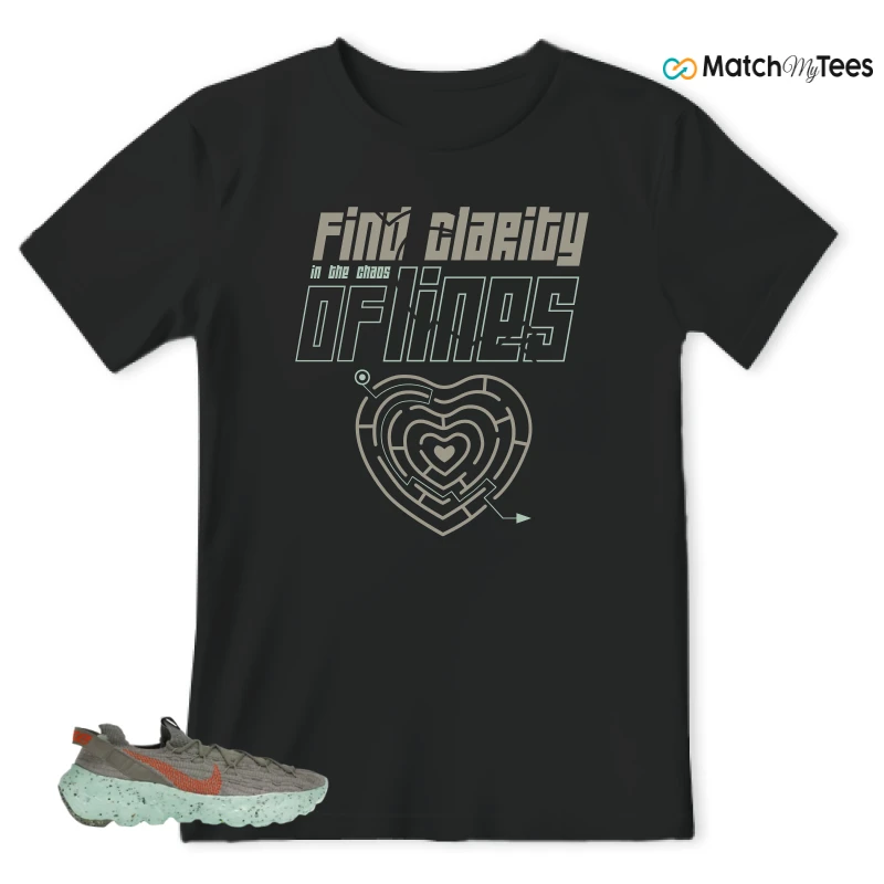 NIKE SPACE HIPPIE 04 GREEN GLOW SNEAKER Matching Tees t-shirt