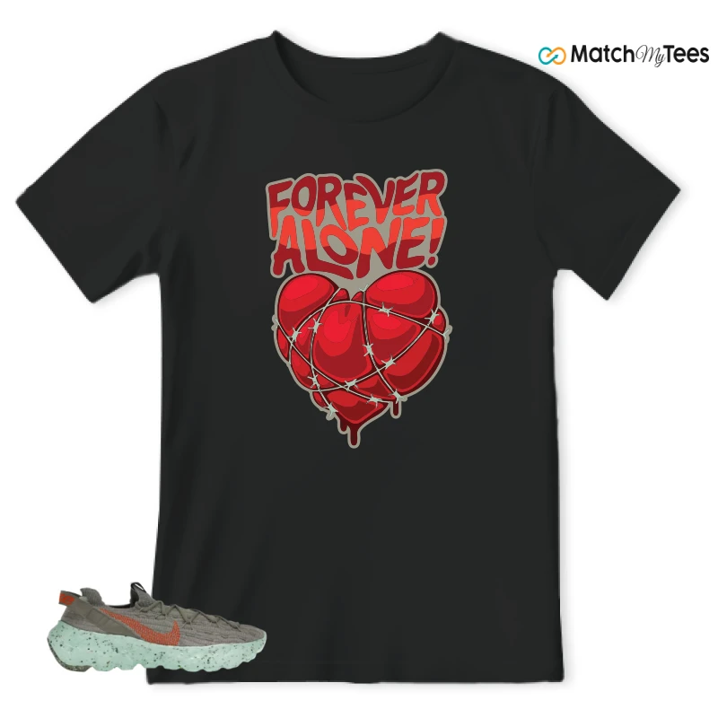 NIKE SPACE HIPPIE 04 GREEN GLOW SNEAKER Matching Tees t-shirt