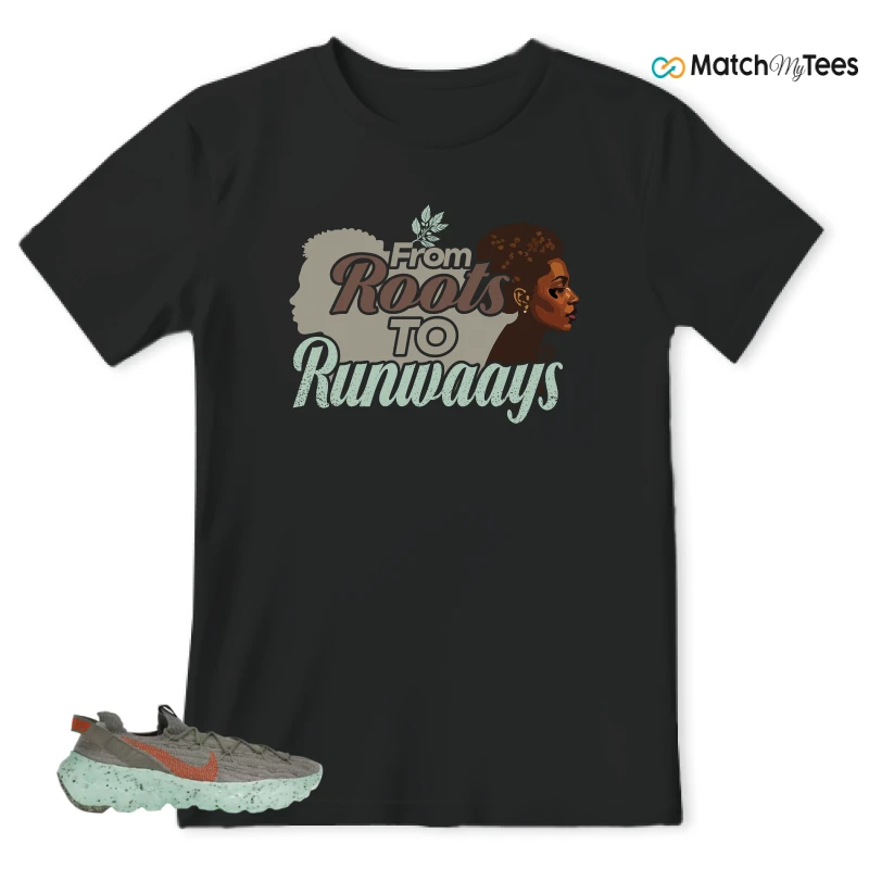 NIKE SPACE HIPPIE 04 GREEN GLOW SNEAKER Matching Tees t-shirt