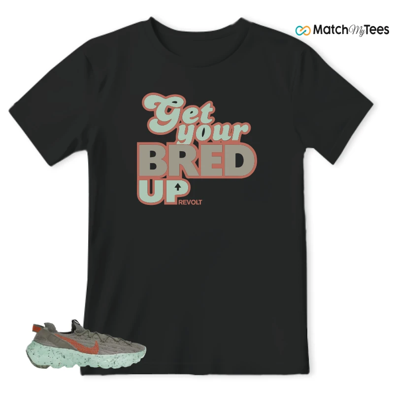 NIKE SPACE HIPPIE 04 GREEN GLOW SNEAKER Matching Tees t-shirt
