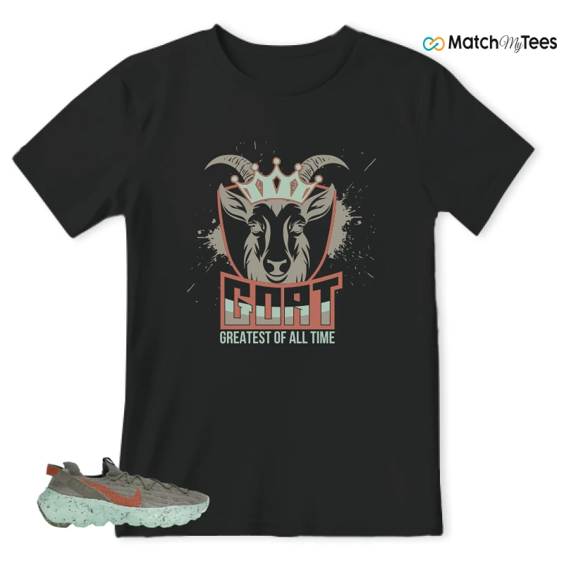 NIKE SPACE HIPPIE 04 GREEN GLOW SNEAKER Matching Tees t-shirt
