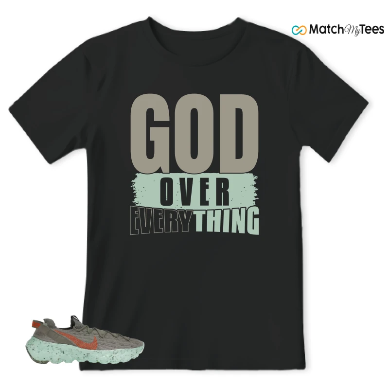 NIKE SPACE HIPPIE 04 GREEN GLOW SNEAKER Matching Tees t-shirt