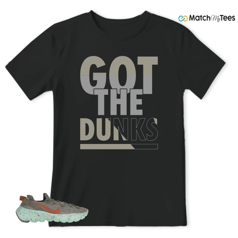 NIKE SPACE HIPPIE 04 GREEN GLOW SNEAKER Matching Tees t-shirt