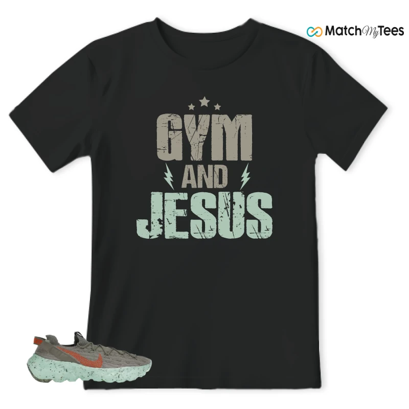 NIKE SPACE HIPPIE 04 GREEN GLOW SNEAKER Matching Tees t-shirt