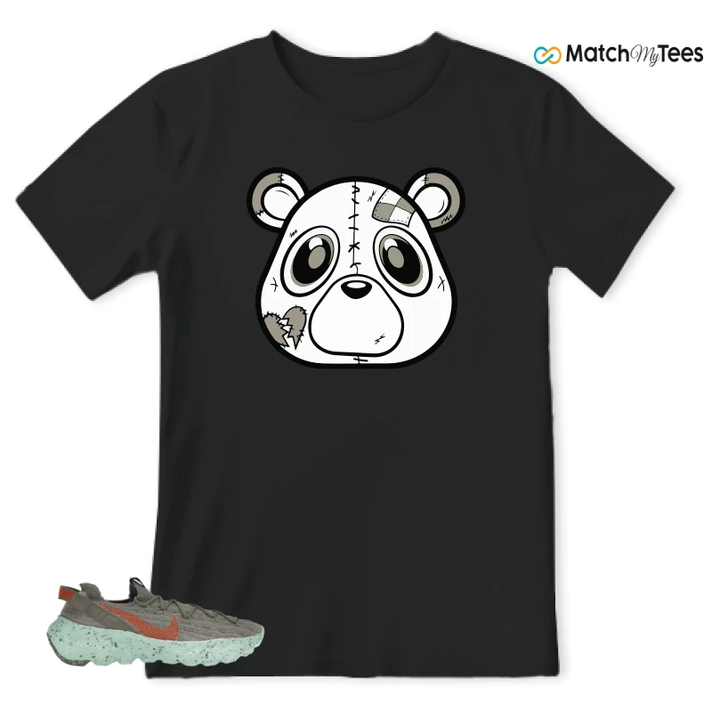 NIKE SPACE HIPPIE 04 GREEN GLOW SNEAKER Matching Tees t-shirt