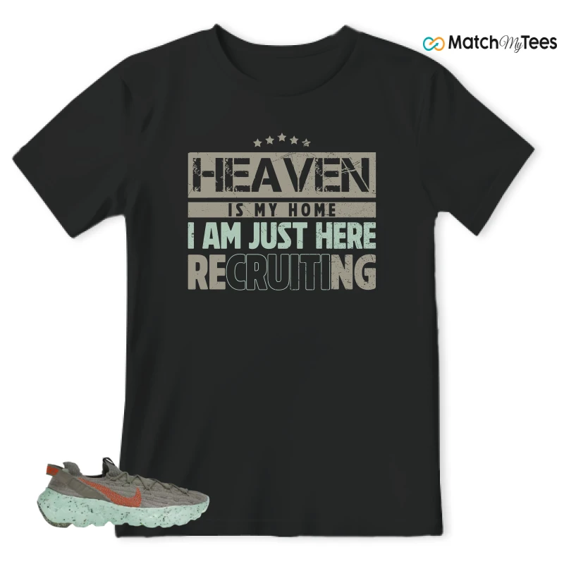 NIKE SPACE HIPPIE 04 GREEN GLOW SNEAKER Matching Tees t-shirt