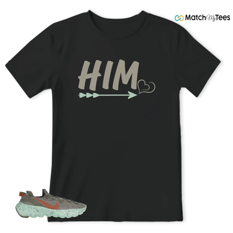NIKE SPACE HIPPIE 04 GREEN GLOW SNEAKER Matching Tees t-shirt