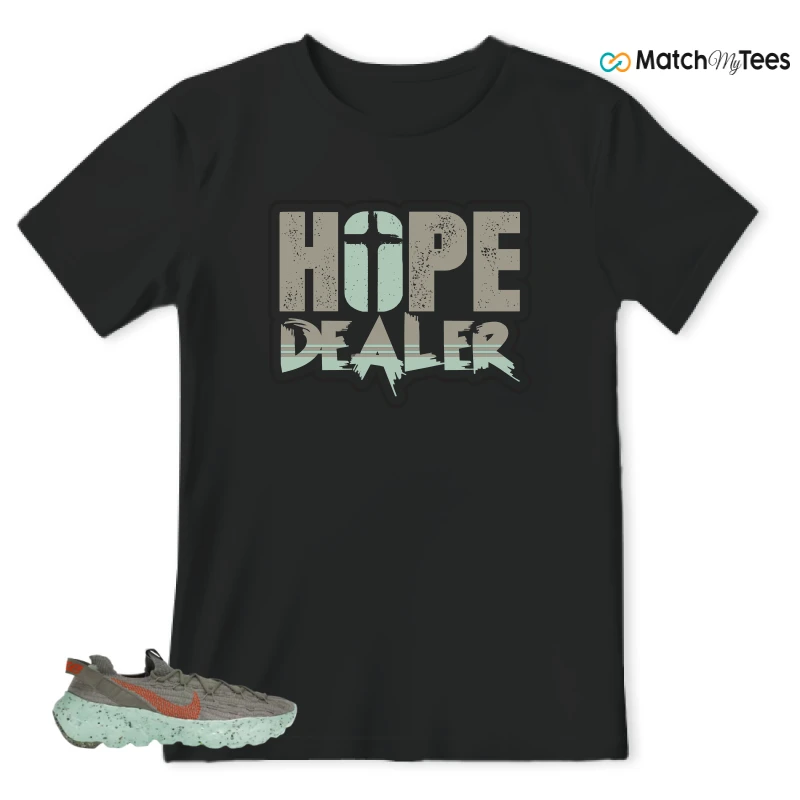 NIKE SPACE HIPPIE 04 GREEN GLOW SNEAKER Matching Tees t-shirt