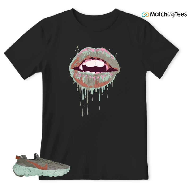 NIKE SPACE HIPPIE 04 GREEN GLOW SNEAKER Matching Tees t-shirt