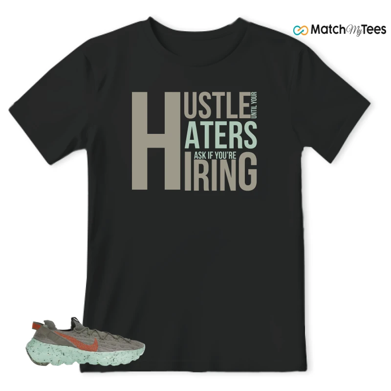 NIKE SPACE HIPPIE 04 GREEN GLOW SNEAKER Matching Tees t-shirt