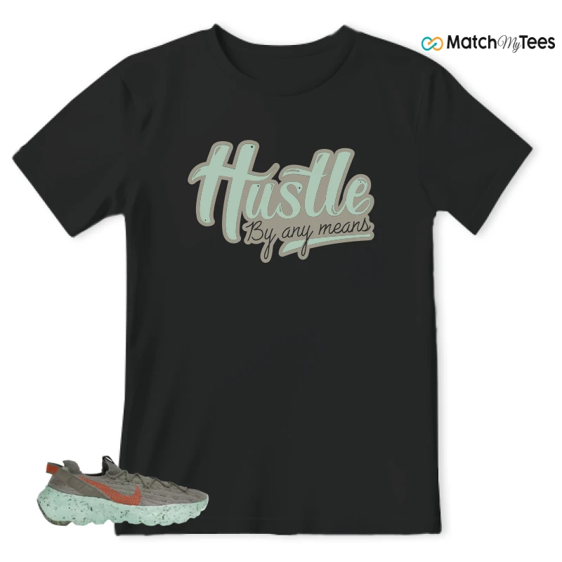 NIKE SPACE HIPPIE 04 GREEN GLOW SNEAKER Matching Tees t-shirt