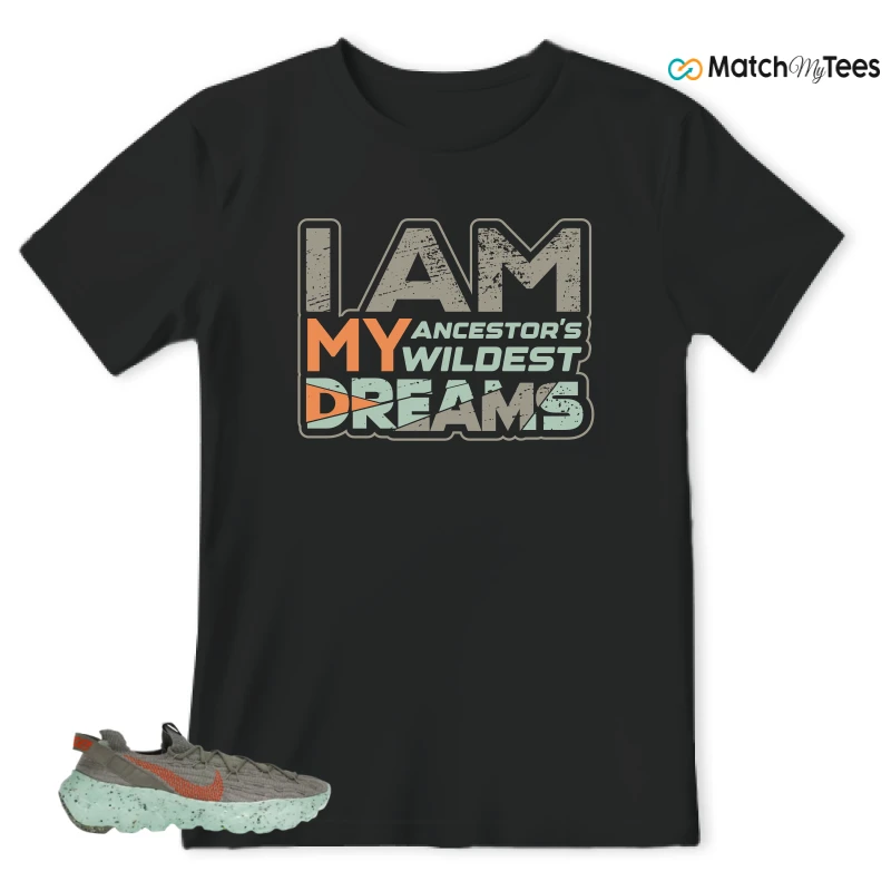 NIKE SPACE HIPPIE 04 GREEN GLOW SNEAKER Matching Tees t-shirt