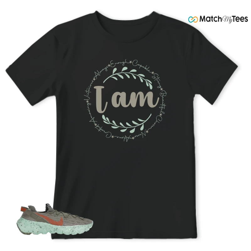 NIKE SPACE HIPPIE 04 GREEN GLOW SNEAKER Matching Tees t-shirt