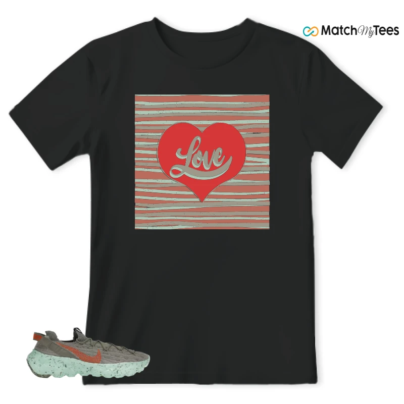 NIKE SPACE HIPPIE 04 GREEN GLOW SNEAKER Matching Tees t-shirt