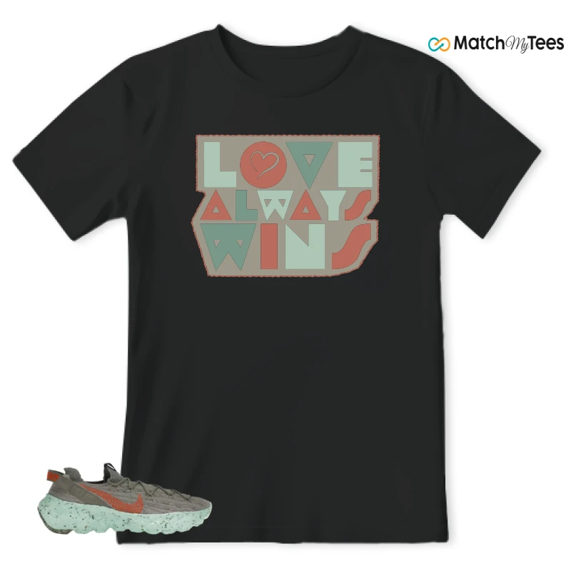 NIKE SPACE HIPPIE 04 GREEN GLOW SNEAKER Matching Tees t-shirt