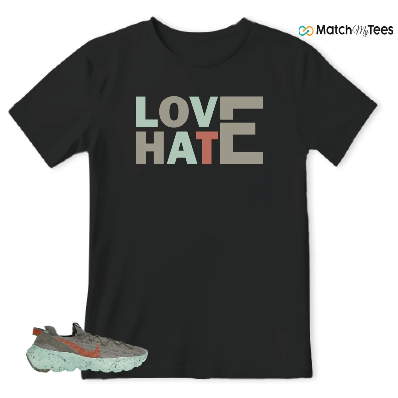 NIKE SPACE HIPPIE 04 GREEN GLOW SNEAKER Matching Tees t-shirt