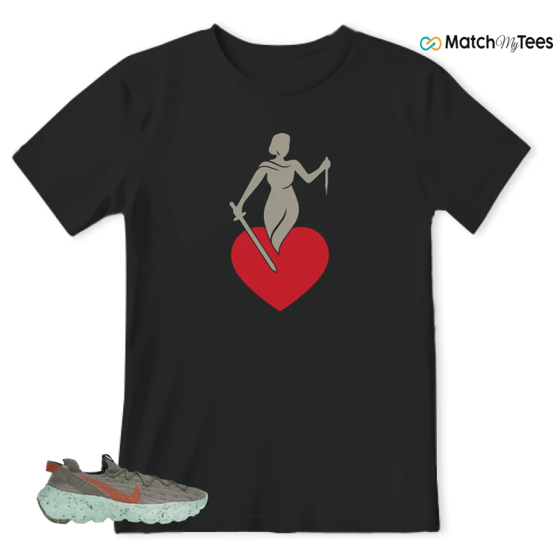 NIKE SPACE HIPPIE 04 GREEN GLOW SNEAKER Matching Tees t-shirt