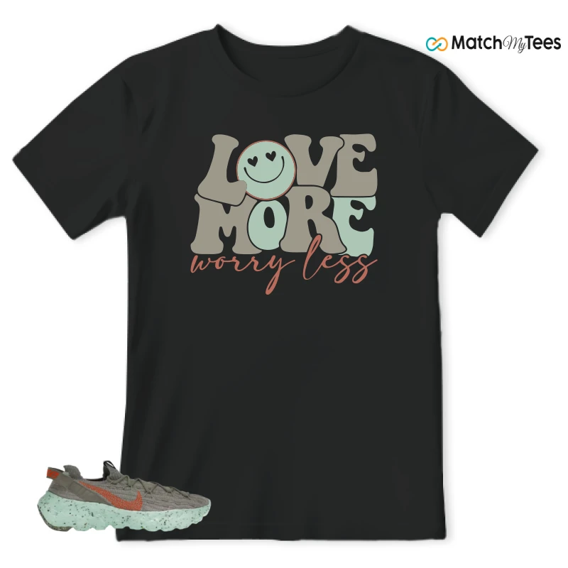 NIKE SPACE HIPPIE 04 GREEN GLOW SNEAKER Matching Tees t-shirt