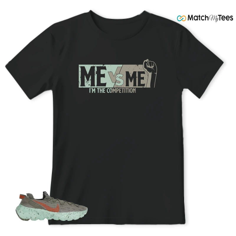NIKE SPACE HIPPIE 04 GREEN GLOW SNEAKER Matching Tees t-shirt