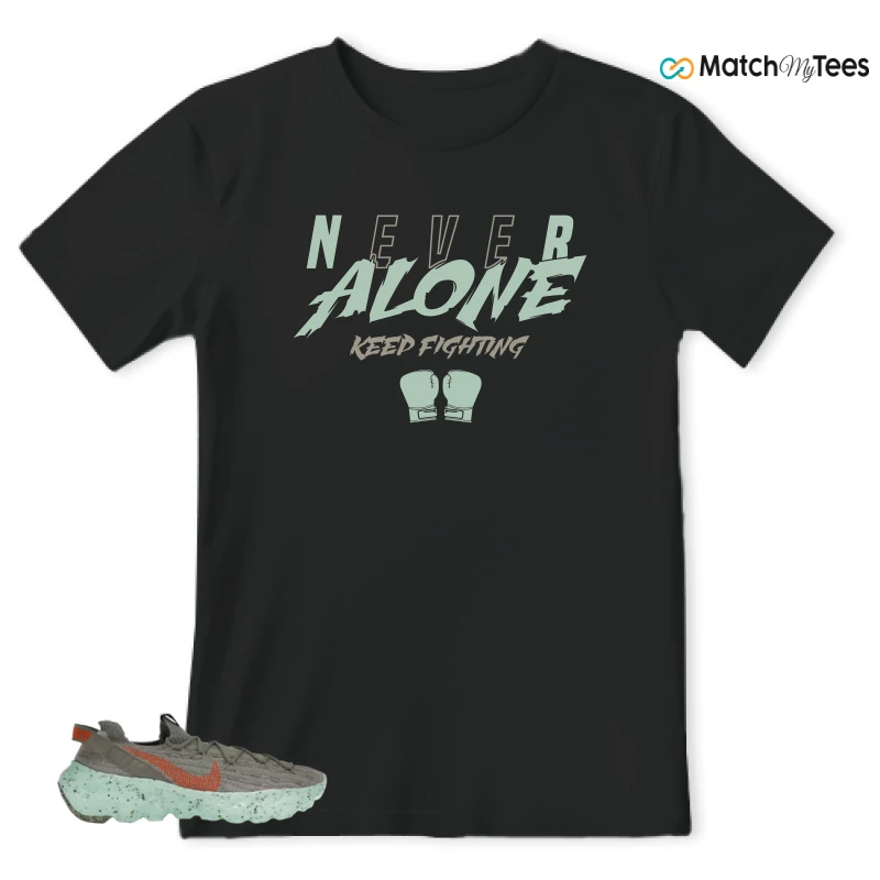 NIKE SPACE HIPPIE 04 GREEN GLOW SNEAKER Matching Tees t-shirt