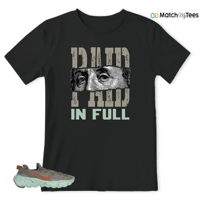 NIKE SPACE HIPPIE 04 GREEN GLOW SNEAKER Matching Tees t-shirt