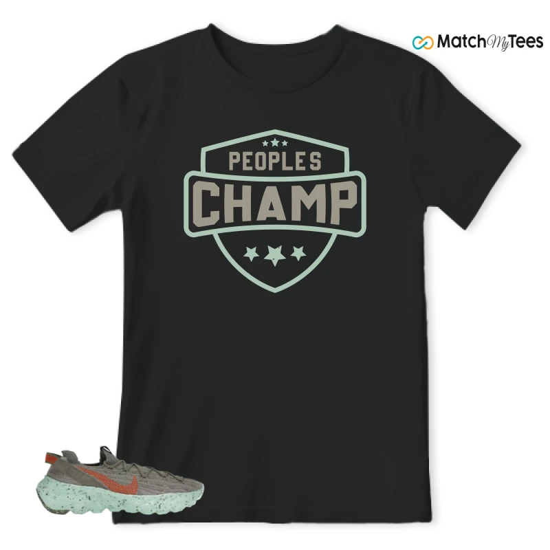 NIKE SPACE HIPPIE 04 GREEN GLOW SNEAKER Matching Tees t-shirt