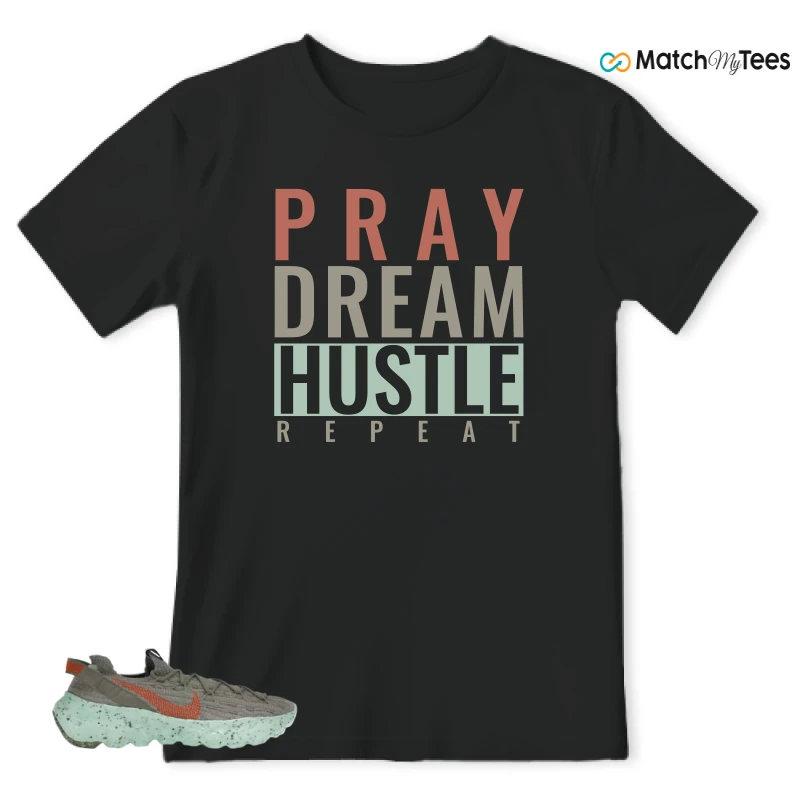 NIKE SPACE HIPPIE 04 GREEN GLOW SNEAKER Matching Tees t-shirt