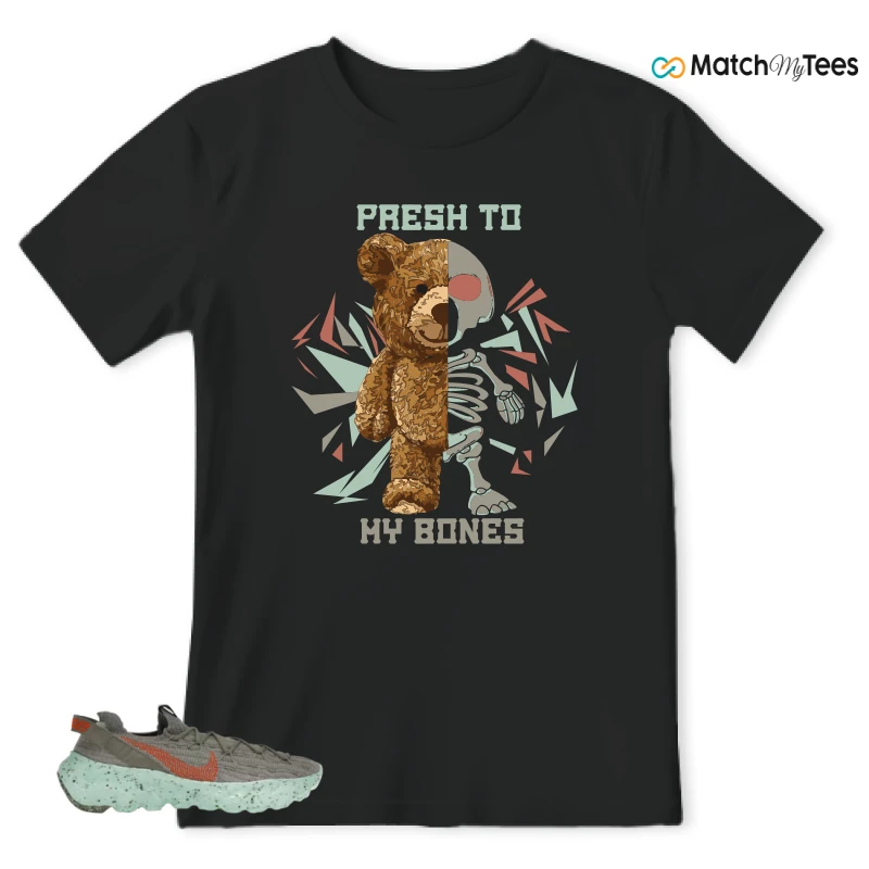 NIKE SPACE HIPPIE 04 GREEN GLOW SNEAKER Matching Tees t-shirt