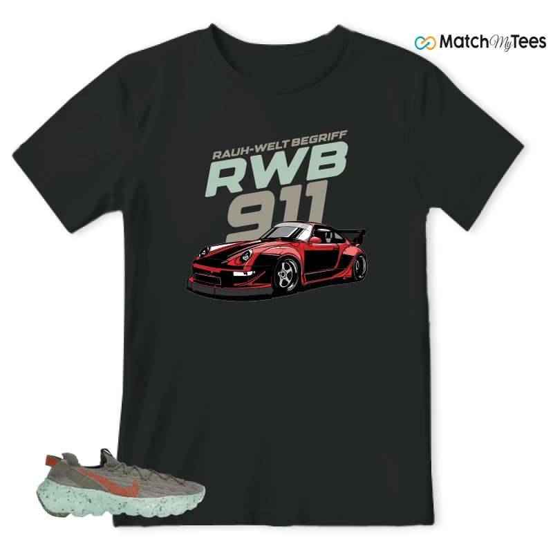 NIKE SPACE HIPPIE 04 GREEN GLOW SNEAKER Matching Tees t-shirt