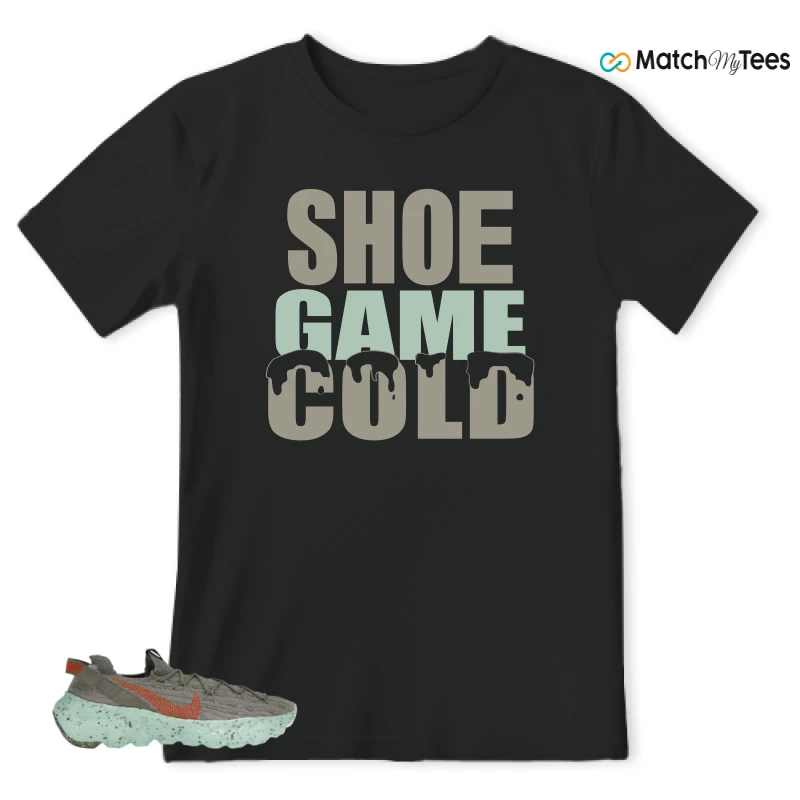 NIKE SPACE HIPPIE 04 GREEN GLOW SNEAKER Matching Tees t-shirt