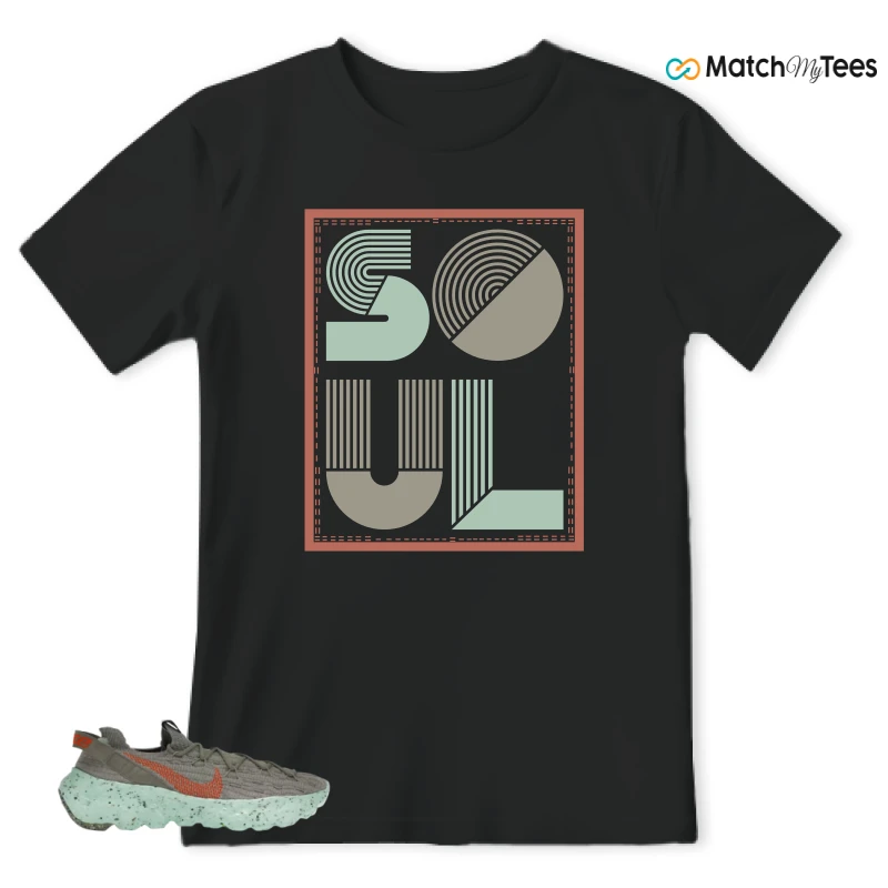 NIKE SPACE HIPPIE 04 GREEN GLOW SNEAKER Matching Tees t-shirt