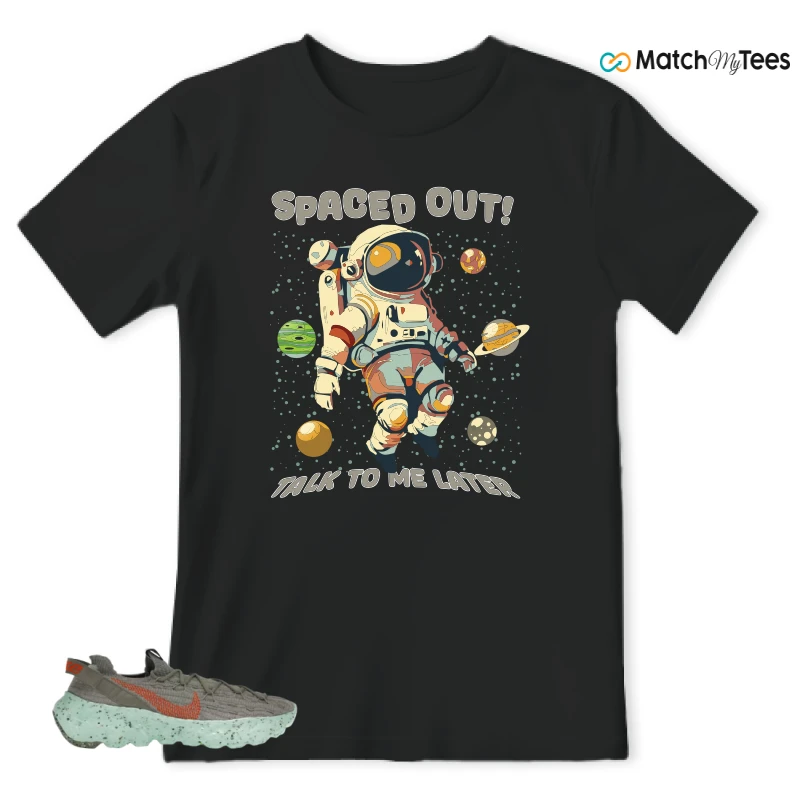 NIKE SPACE HIPPIE 04 GREEN GLOW SNEAKER Matching Tees t-shirt