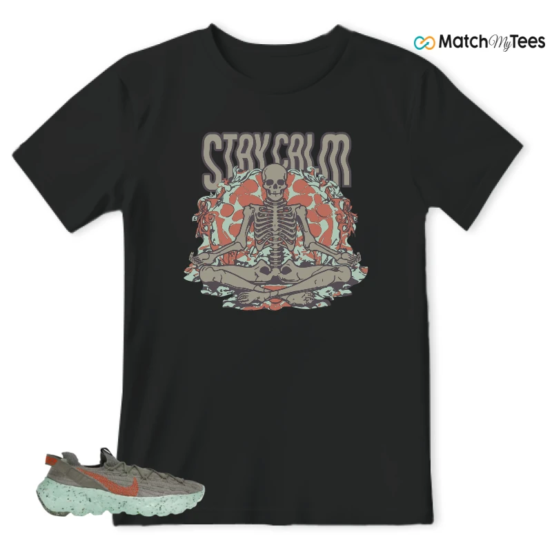 NIKE SPACE HIPPIE 04 GREEN GLOW SNEAKER Matching Tees t-shirt