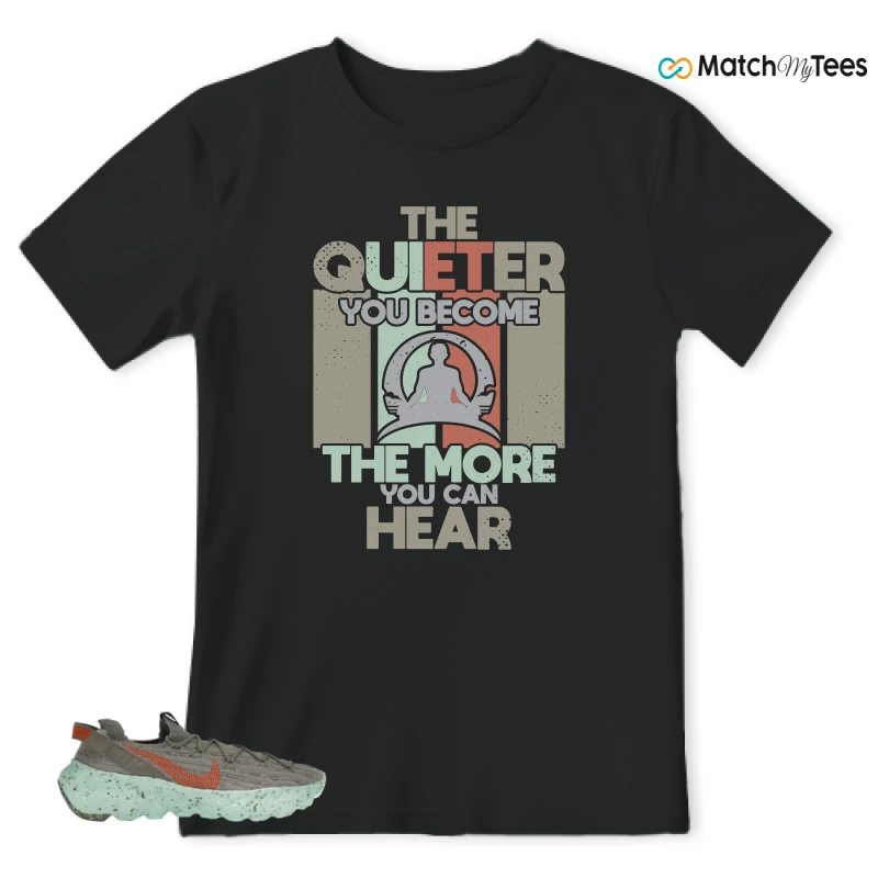 NIKE SPACE HIPPIE 04 GREEN GLOW SNEAKER Matching Tees t-shirt