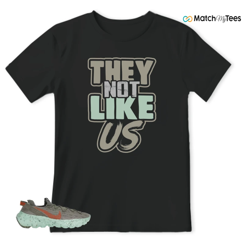 NIKE SPACE HIPPIE 04 GREEN GLOW SNEAKER Matching Tees t-shirt