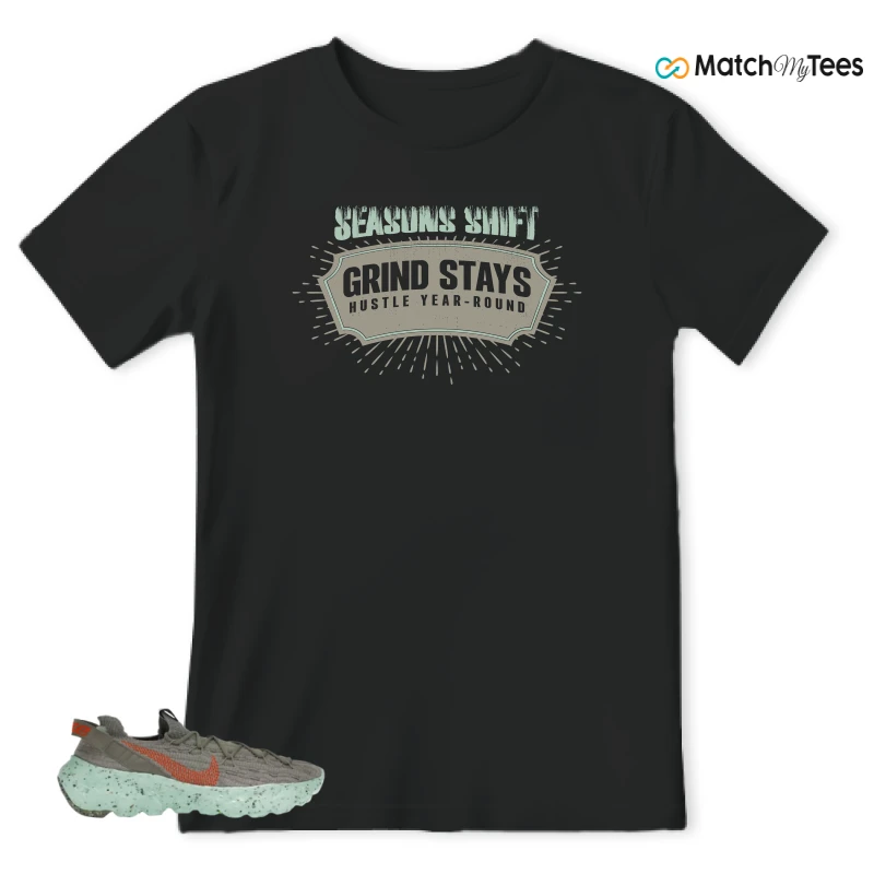 NIKE SPACE HIPPIE 04 GREEN GLOW SNEAKER Matching Tees t-shirt