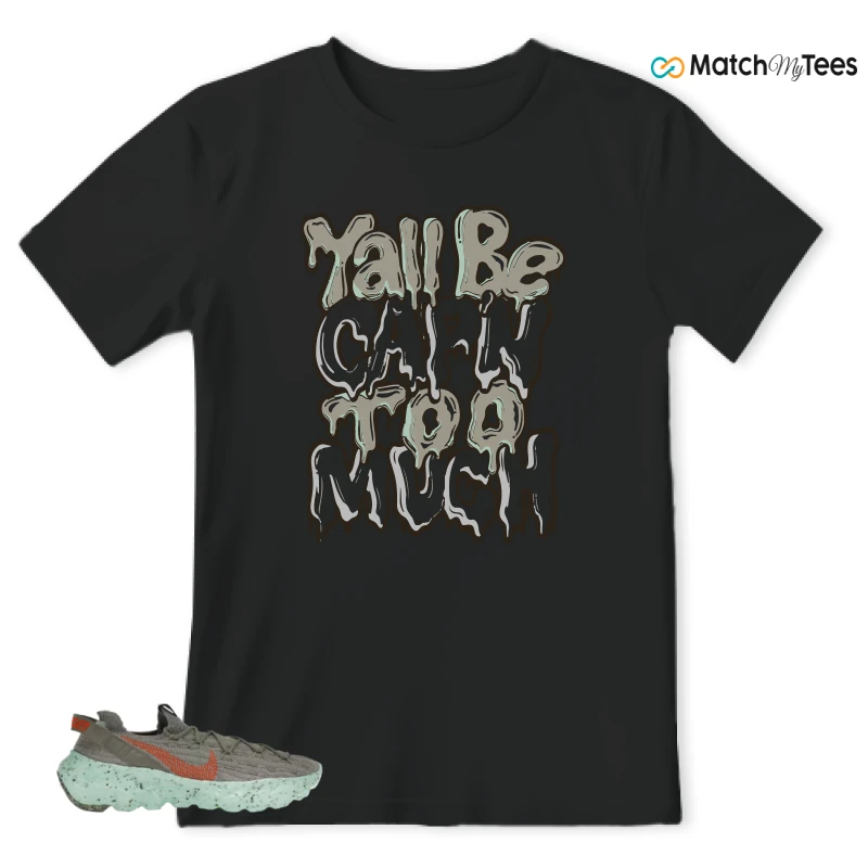 NIKE SPACE HIPPIE 04 GREEN GLOW SNEAKER Matching Tees t-shirt