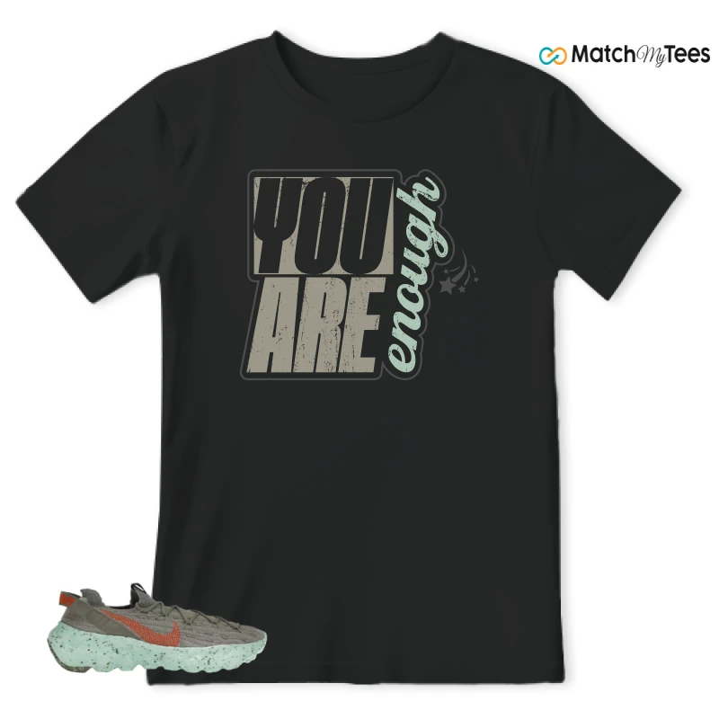 NIKE SPACE HIPPIE 04 GREEN GLOW SNEAKER Matching Tees t-shirt