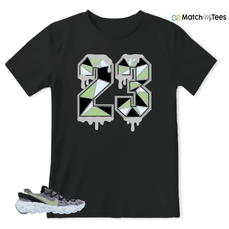 NIKE SPACE HIPPIE 04 GREY VOLT (WOMEN'S) SNEAKER Matching Tees t-shirt