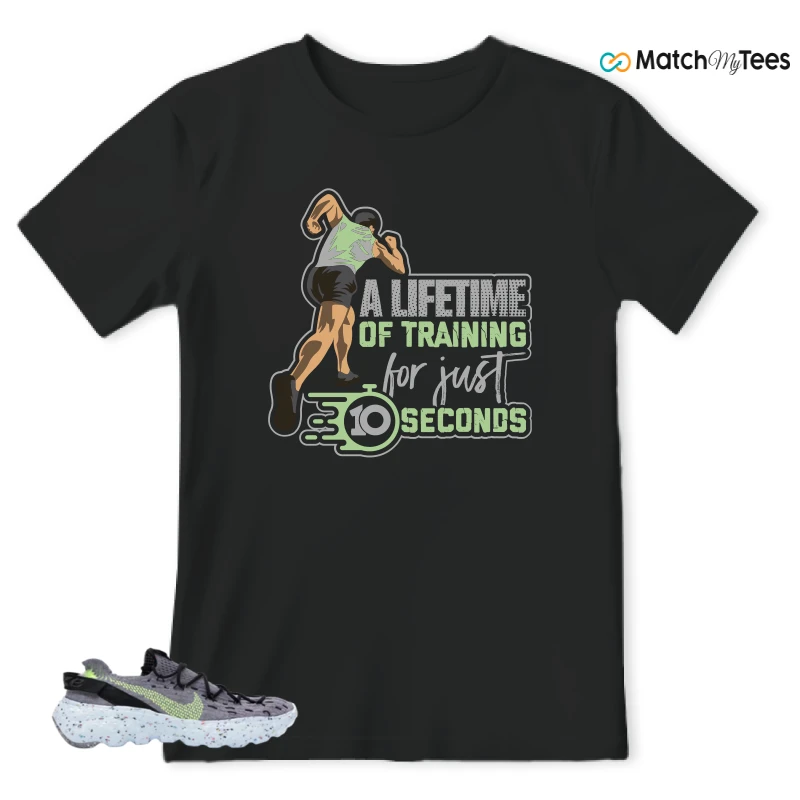 NIKE SPACE HIPPIE 04 GREY VOLT (WOMEN'S) SNEAKER Matching Tees t-shirt