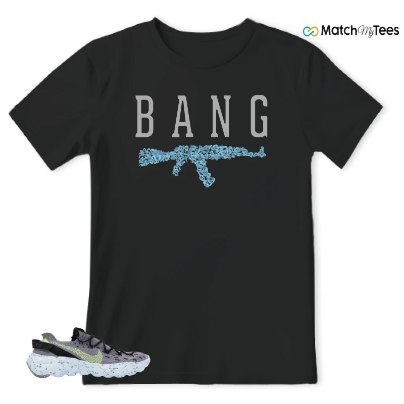 NIKE SPACE HIPPIE 04 GREY VOLT (WOMEN'S) SNEAKER Matching Tees t-shirt