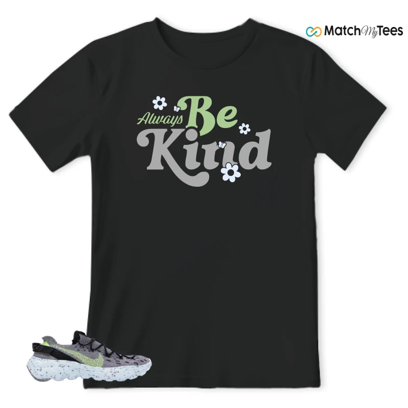 NIKE SPACE HIPPIE 04 GREY VOLT (WOMEN'S) SNEAKER Matching Tees t-shirt