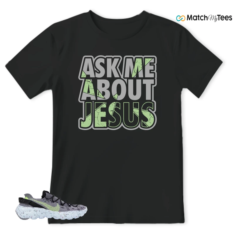 NIKE SPACE HIPPIE 04 GREY VOLT (WOMEN'S) SNEAKER Matching Tees t-shirt