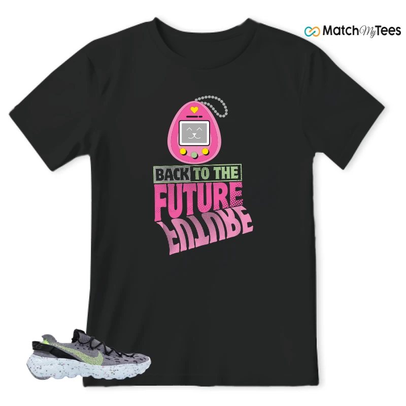 NIKE SPACE HIPPIE 04 GREY VOLT (WOMEN'S) SNEAKER Matching Tees t-shirt