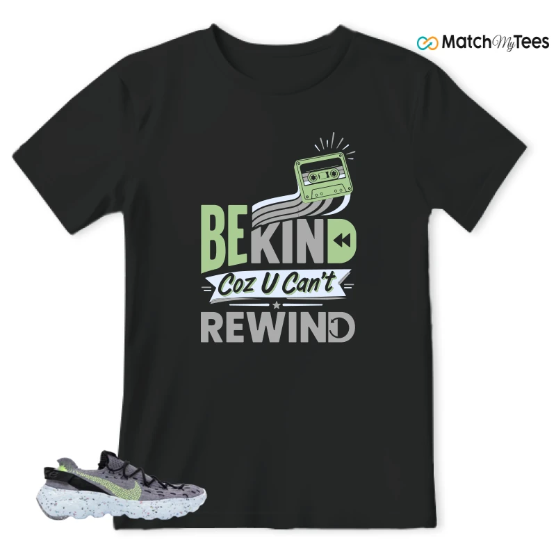 NIKE SPACE HIPPIE 04 GREY VOLT (WOMEN'S) SNEAKER Matching Tees t-shirt