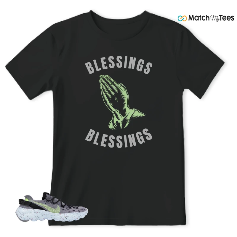 NIKE SPACE HIPPIE 04 GREY VOLT (WOMEN'S) SNEAKER Matching Tees t-shirt